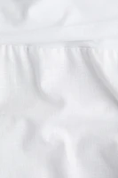 Linen-Blend Yoga-Style Pants