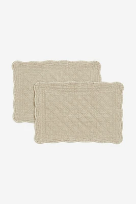 2-pack Quilted Placemats