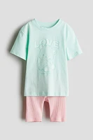 2-piece Printed Set