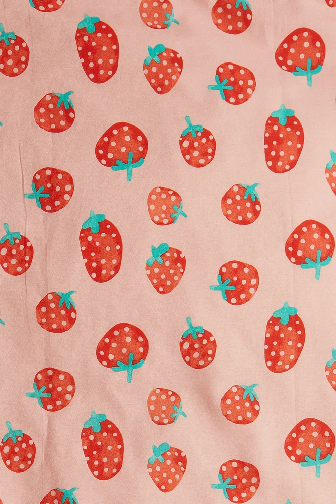 Patterned Twin Duvet Cover Set
