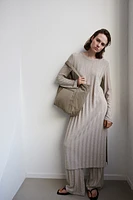 Rib-knit Dress