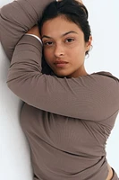 Ribbed Cotton Top