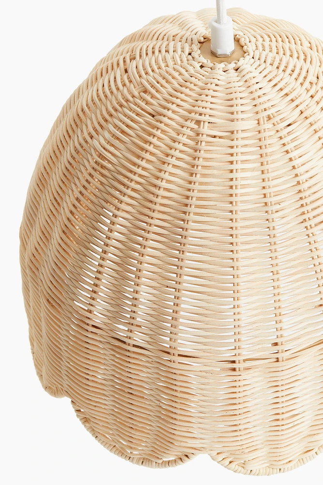 Child's Rattan Pendant Lamp