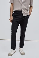 Slim Fit Dressy Linen-blend Pants