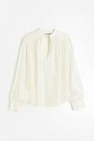 Lyocell Pullover Blouse