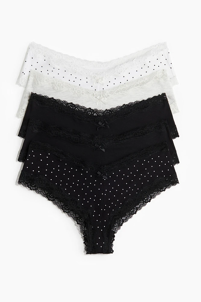 Lot de 5 culottes Hipster