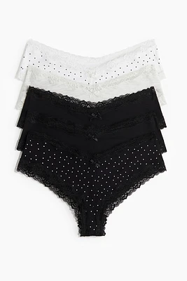 Lot de 5 culottes Hipster