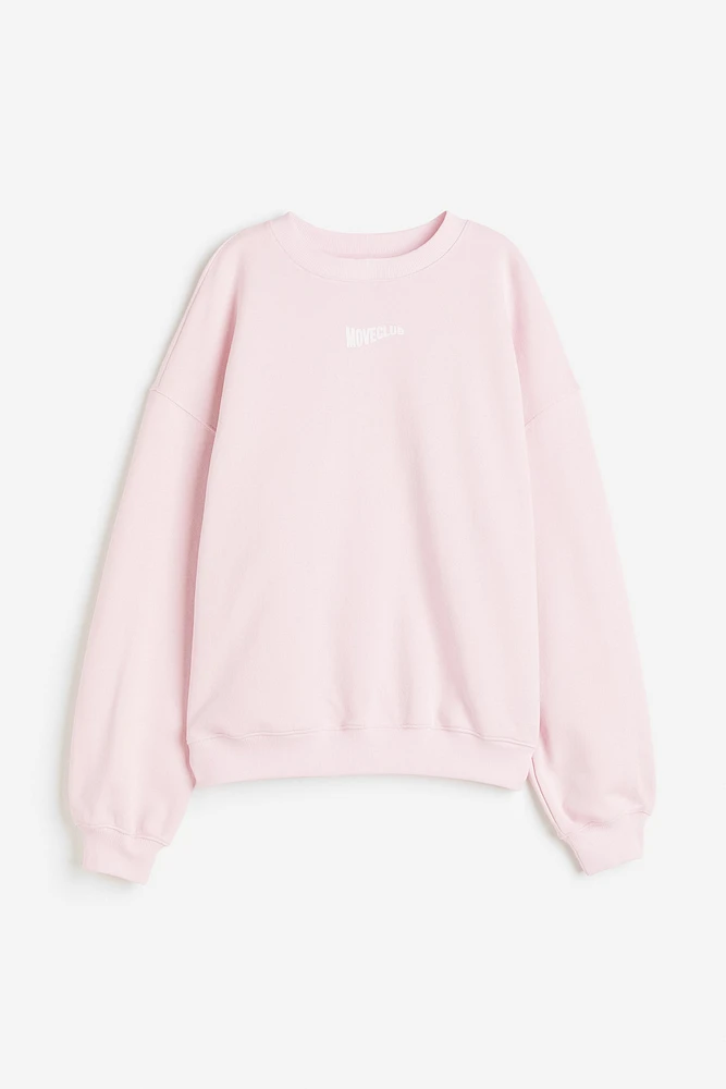 Oversized Sports Sweatshirt