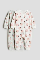 2-pack Patterned Cotton Pajamas