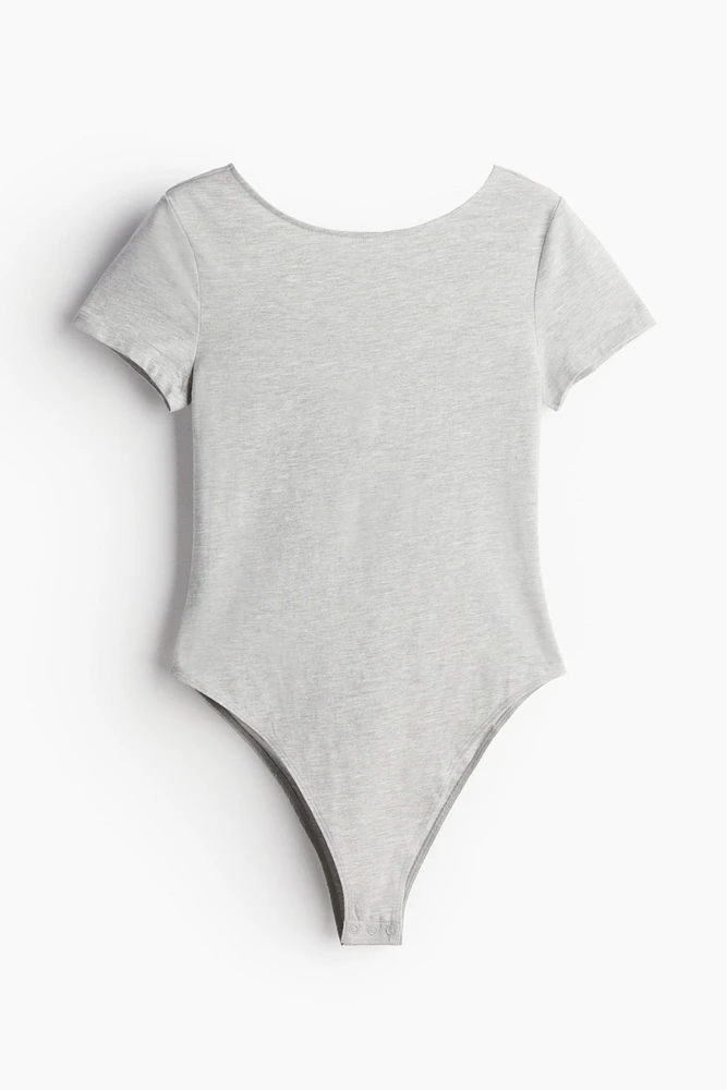 Scoop-Back Bodysuit