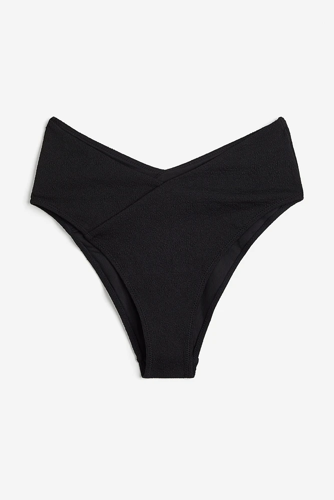 High Waist Cheeky Bikini Bottoms