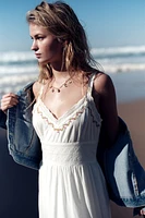 Embroidered Cotton Dress