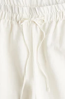 Pantalon en lin mélangé