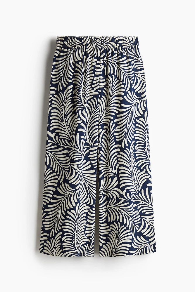 Pantalon à taille élastique