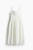 Jacquard-Weave Dress