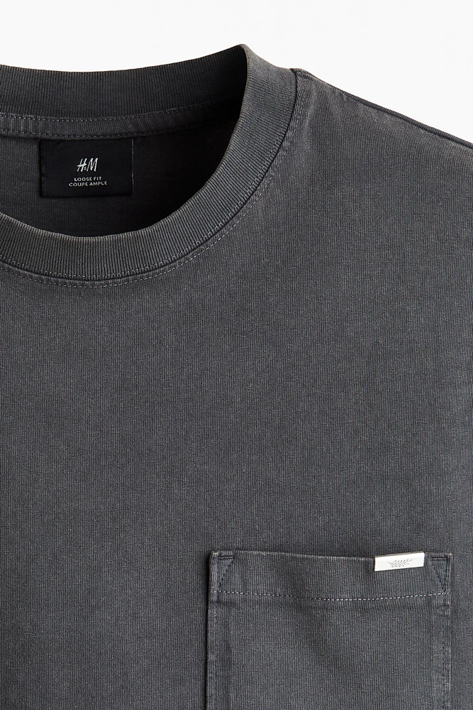 Loose-Fit Washed T-Shirt