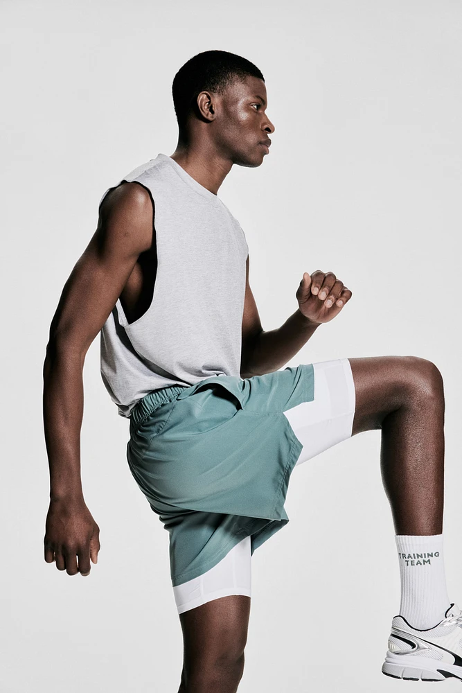 Shorts de sport DryMove™ superposés