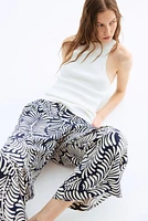 Pantalon à taille élastique