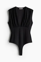 V-neck Thong Bodysuit