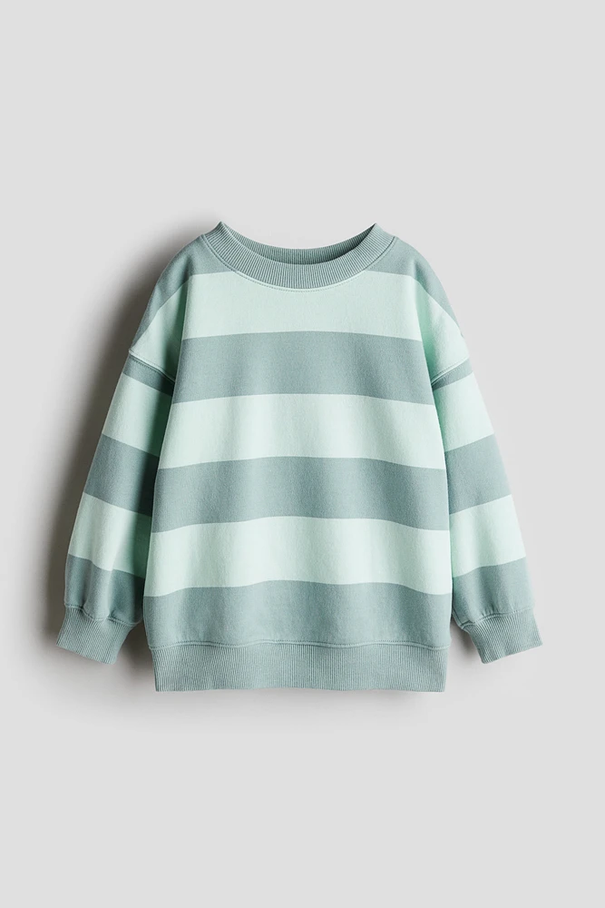 Oversized Crew-neck Sweatshirt