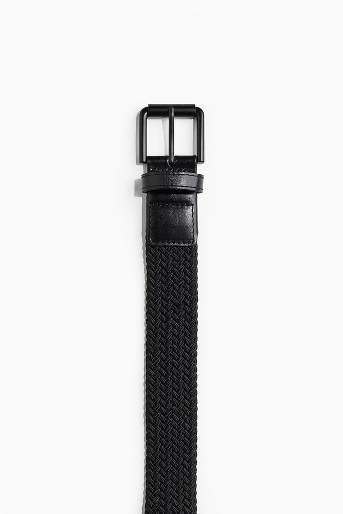 Elasticized Fabric Belt