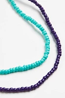 2-pack Beaded Necklaces