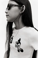 Printed Jersey Top