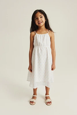 Asymmetric Chiffon Dress