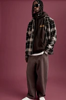 Loose Fit Printed Hoodie
