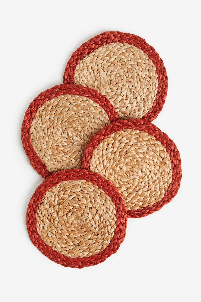 4-pack Jute Coasters