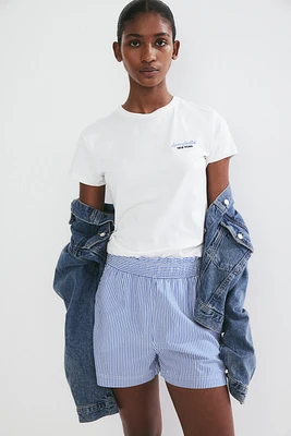 T-shirt ajusté en coton