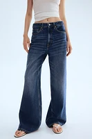 Feather Soft Super Wide Ultra High Jeans