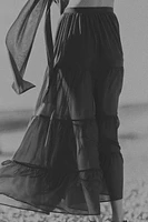 Tiered Maxi Skirt