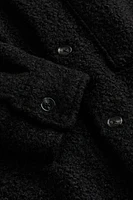 Loose Fit Bouclé Overshirt