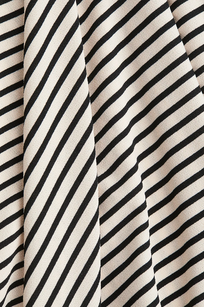Crêpe A-Line Skirt