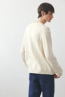 Regular-Fit Rolled Edge Sweater