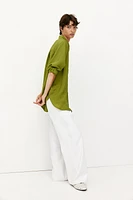 Viscose-Blend Shirt