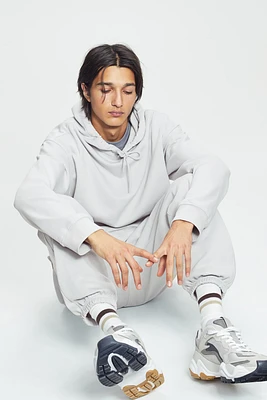 2-piece Loose Fit Hoodie and Joggers Set