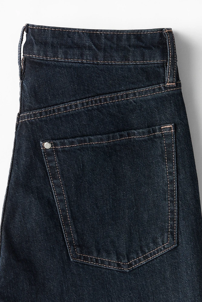 Jean droit Taille Amincie et Haute