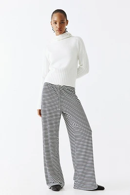 Pantalon large avec cordon de serrage