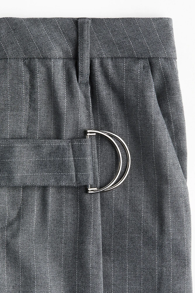 Belted Dress Pants