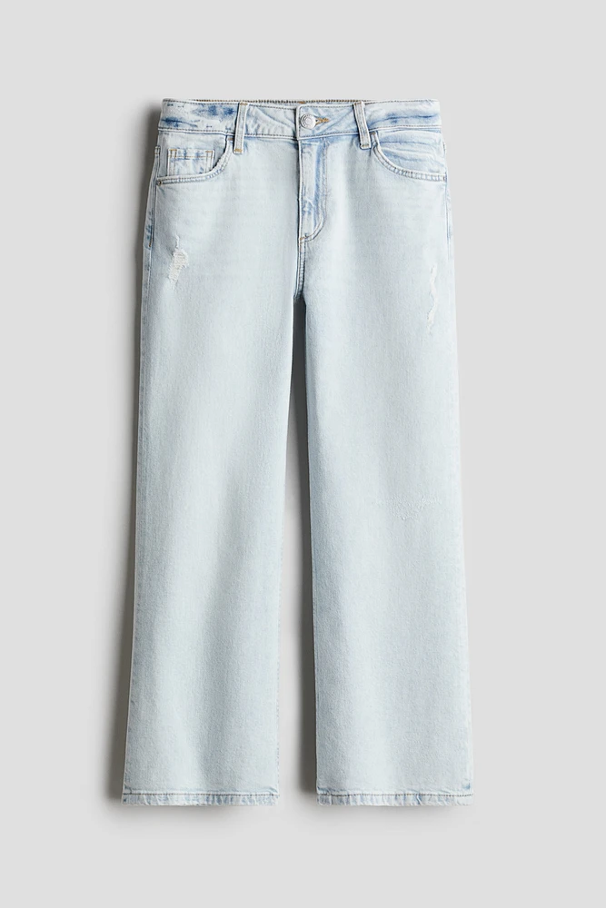 Baggy Fit Bootcut Leg Jeans