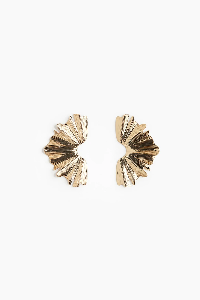 Petal-Shaped Earrings