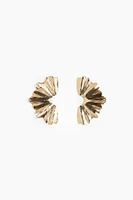 Petal-Shaped Earrings