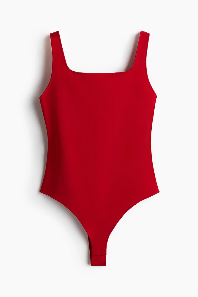 Interlock Thong Bodysuit