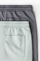 Lot de 2 shorts classique en molleton