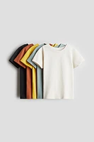 5-pack Cotton T-shirts