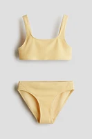 Textured Two-Piece Swimsuit