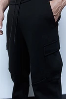 Slim Fit Sports Cargo Joggers