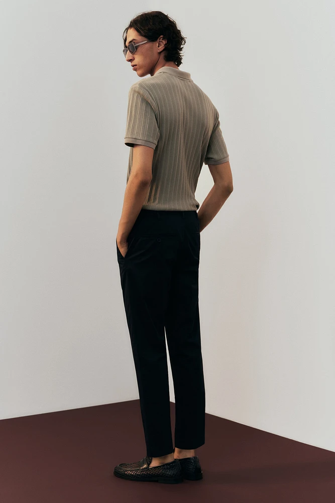 Slim-Fit Crop Pants